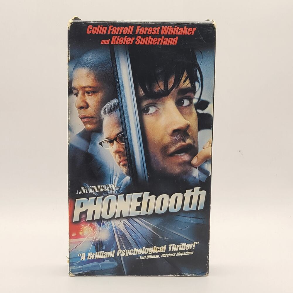 Phone Booth  Colin Farrell, Forest Whitaker  VHS
